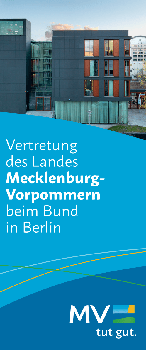 Gebäude der „Vertretung des Landes Mecklenburg-Vorpommern beim Bund in Berlin“ 