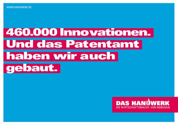 Plakat Innovationen im Handwerk